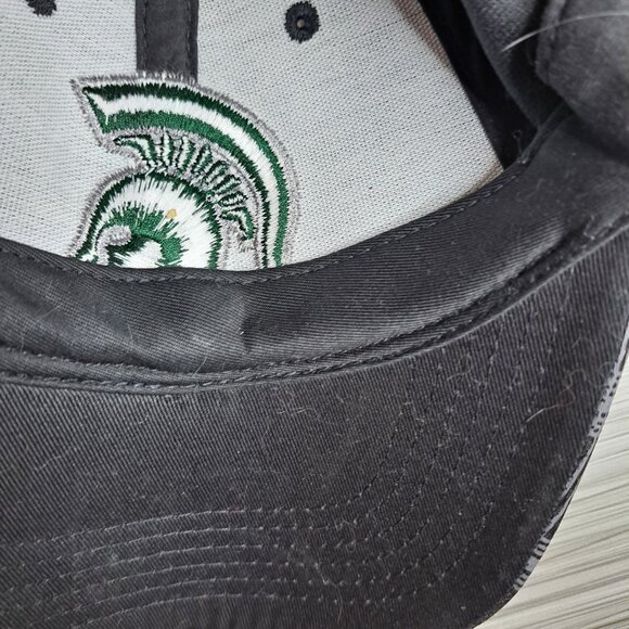 Michigan State Spartans Plaid Cap Adjustable Back By Captivating Headwear Hat - Picture 7 of 10